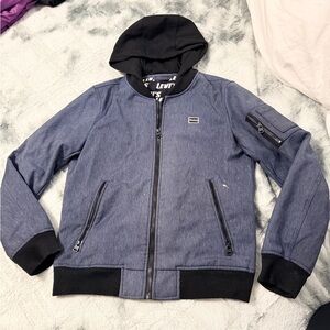 Levi's Black and Gray Jacket